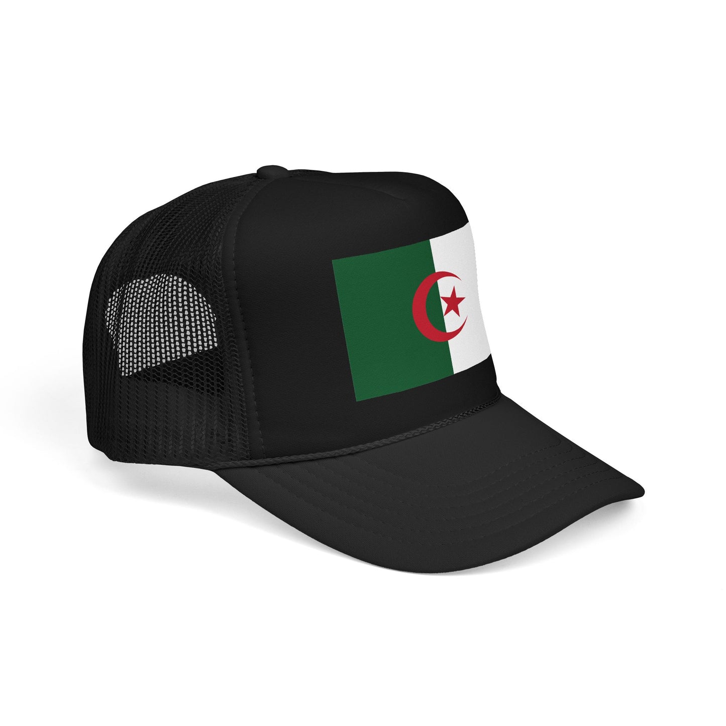 Algeria Flag Foam Trucker Hat | Algerian Pride Snapback Cap | Rep Ya Flag