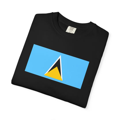 Saint Lucia Flag T Shirt | Saint Lucian Heritage Shirt S–4XL | Rep Ya Flag