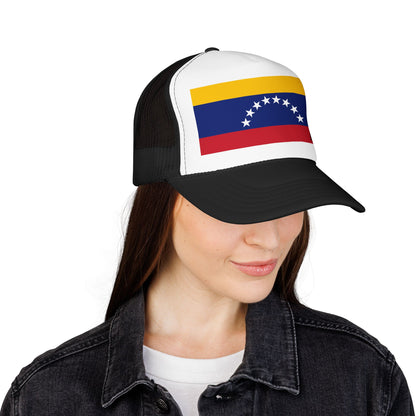 Venezuela Flag Foam Trucker Hat | Rep Ya Flag design
