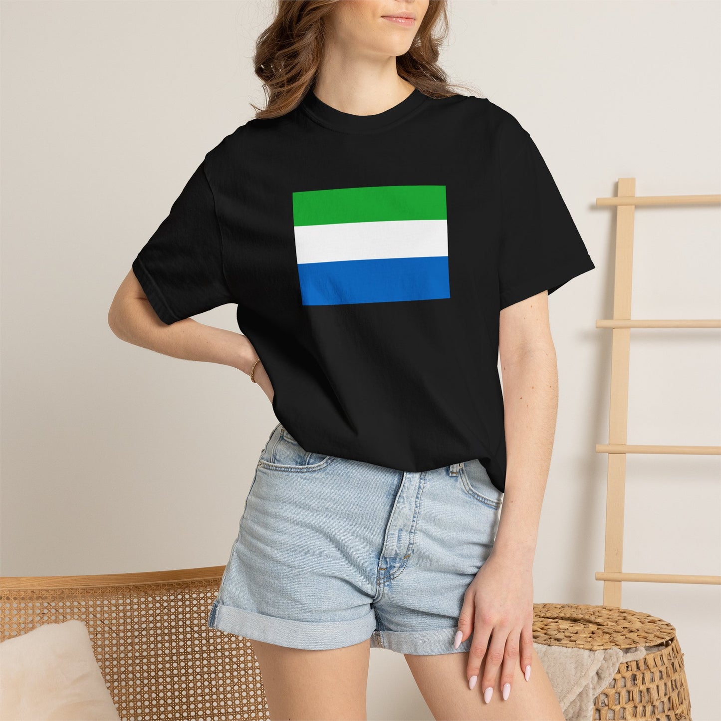 Sierra Leone Flag T Shirt | Seychellois Heritage Shirt S–4XL | Rep Ya Flag