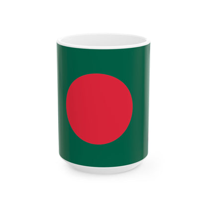 Bangladesh Flag Coffee Mug | Bangladeshi Pride Ceramic Tea Mug 11oz & 15oz | Rep Ya Flag
