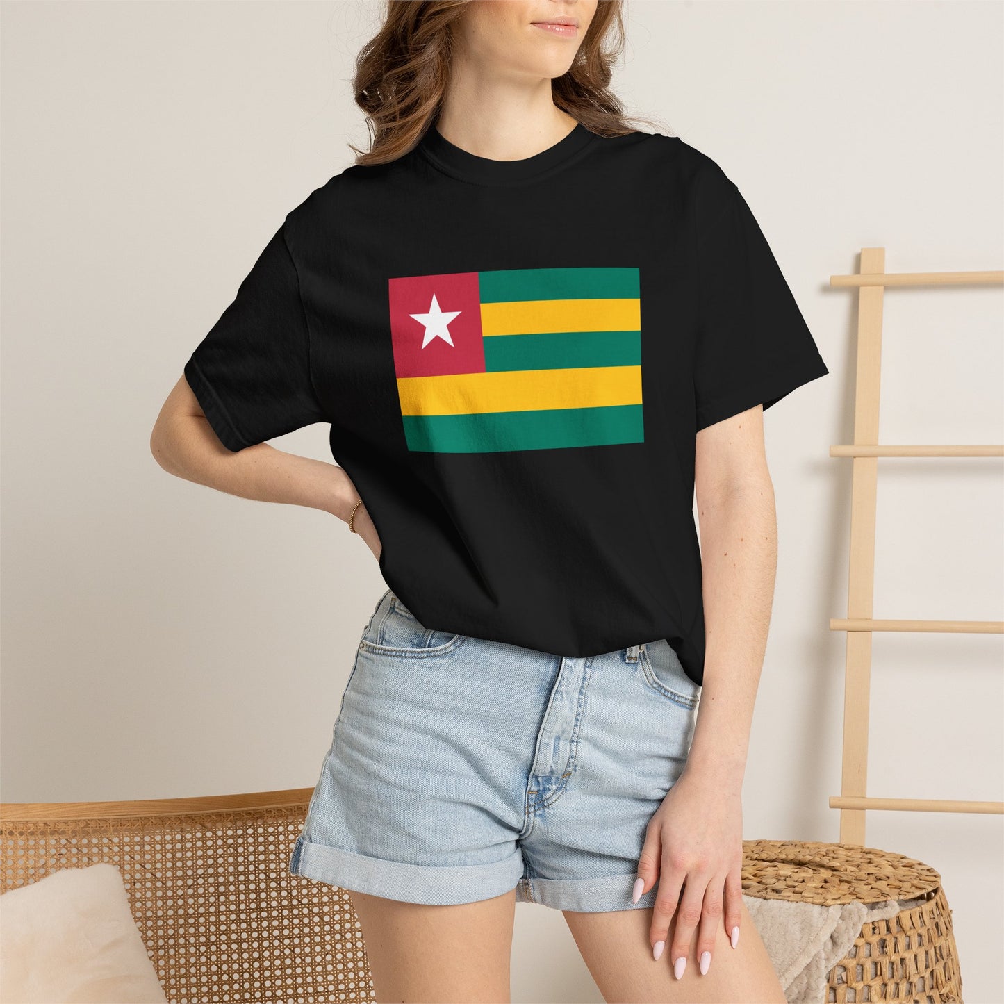 Togo Flag T Shirt | Togolese Heritage Shirt S–4XL | Rep Ya Flag