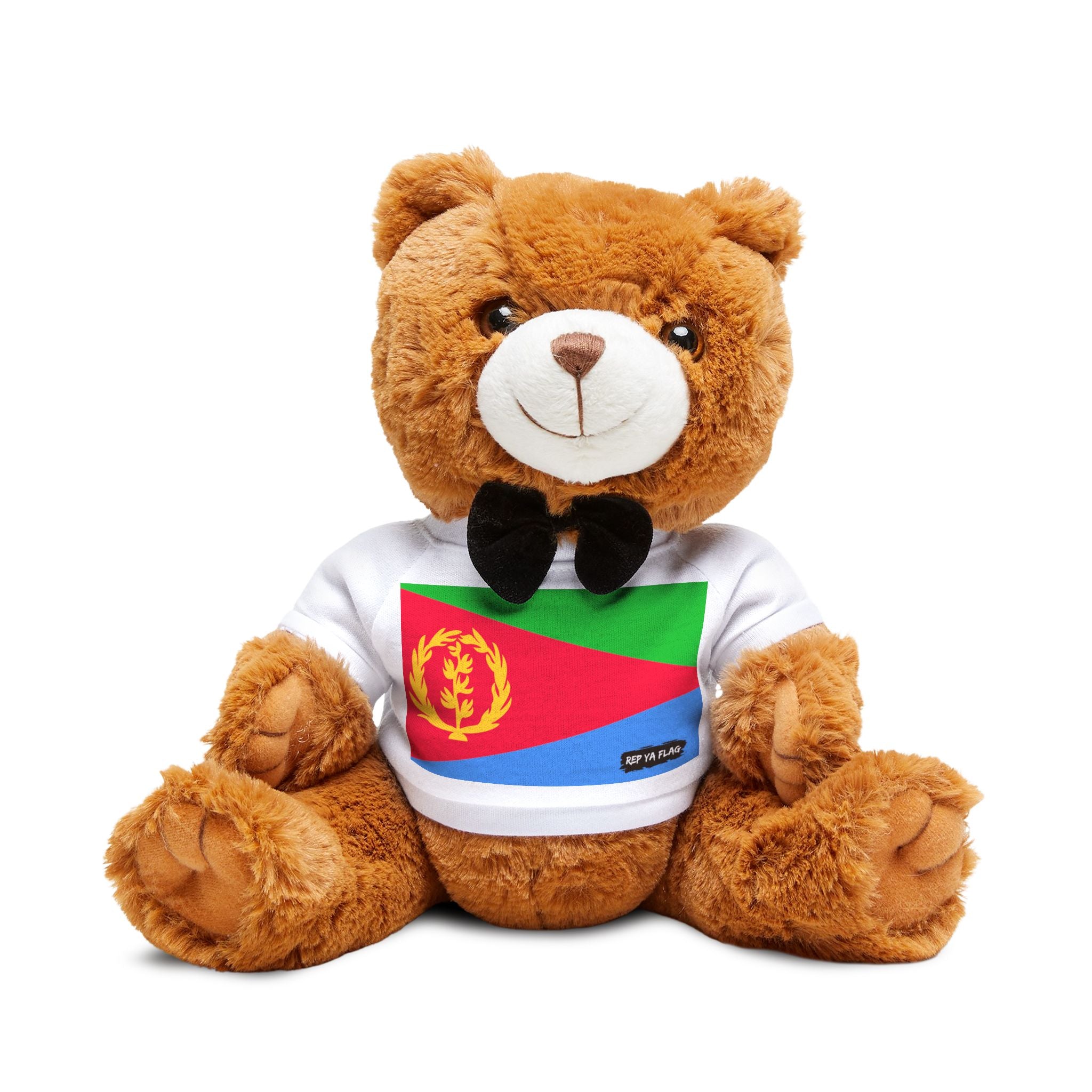 Eritrea Flag Teddy Bear | Eritrean Heritage Plush Gift | Rep Ya Flag