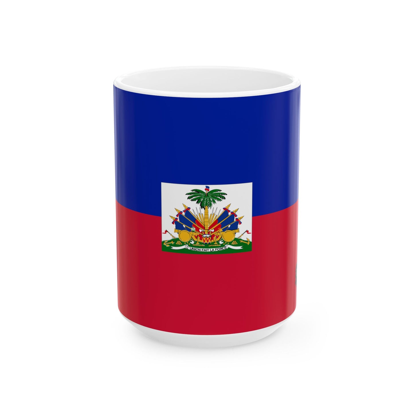 Haiti Flag Coffee Tea Mug 11oz 15oz | Rep Ya Flag Ceramic Mug