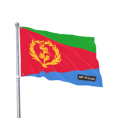 Eritrea Flag Garden Banner | Double Sided Outdoor Flag | Rep Ya Flag