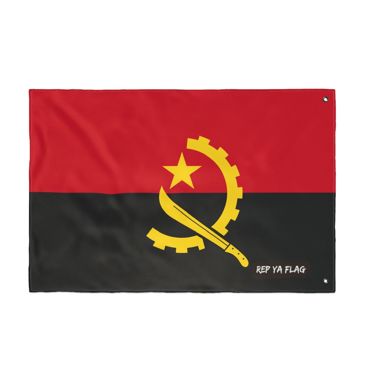 Angola Flag Garden Banner | Double Sided Outdoor Flag | Rep Ya Flag