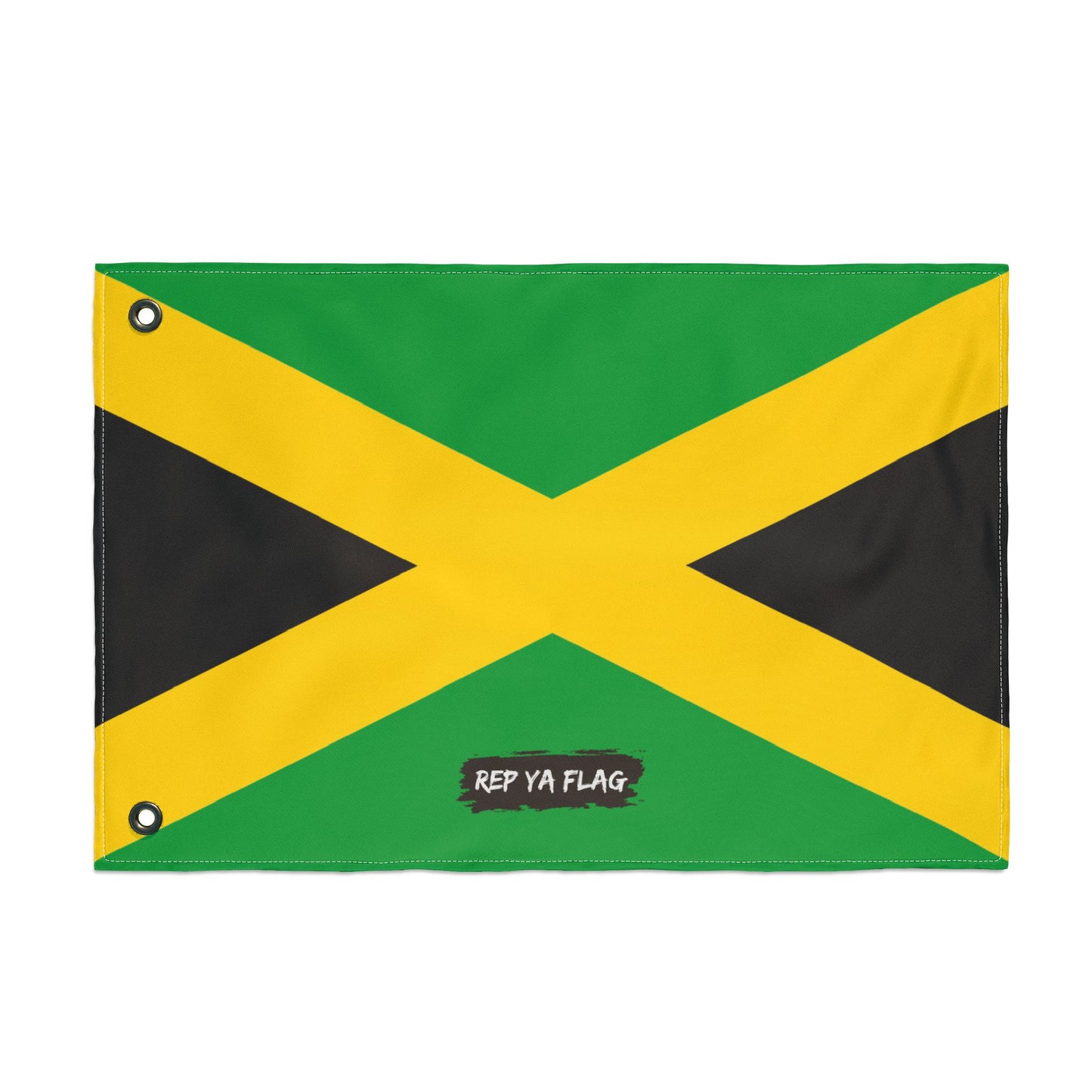 Jamaica Flag Garden Banner | Double Sided Outdoor Flag | Rep Ya Flag
