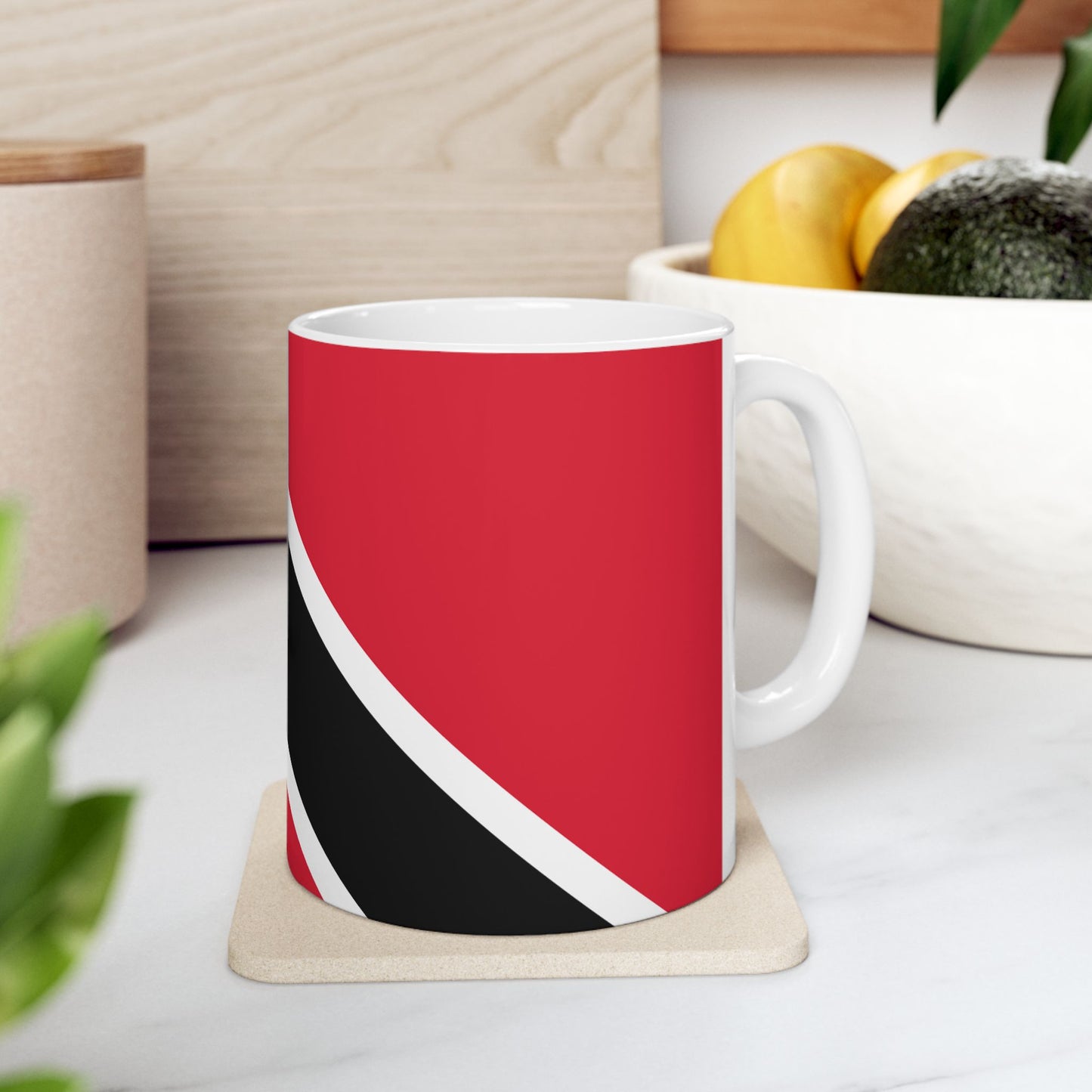 Trinidad and Tobago Flag Coffee Tea Mug 11oz 15oz | Rep Ya Flag Ceramic Mug