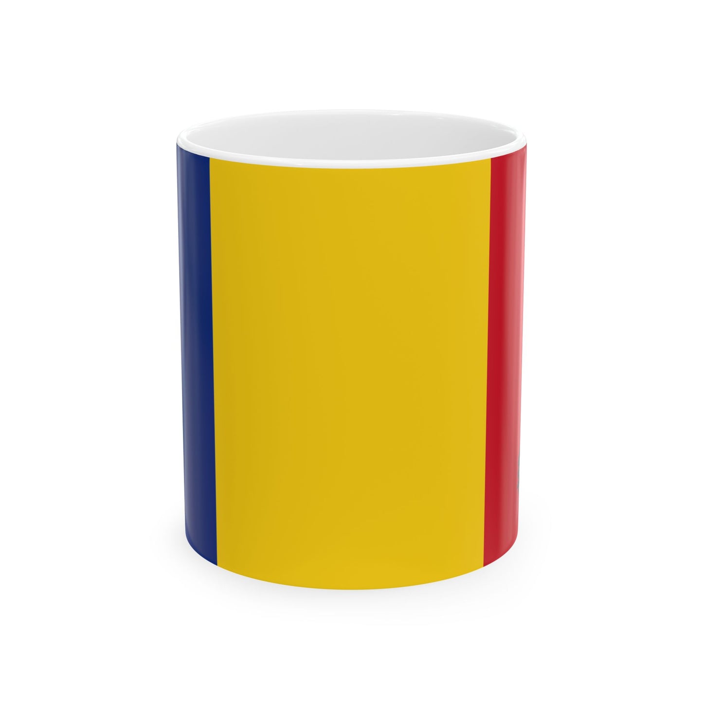 Romania Flag Coffee Tea Mug 11oz 15oz | Rep Ya Flag Ceramic Mug