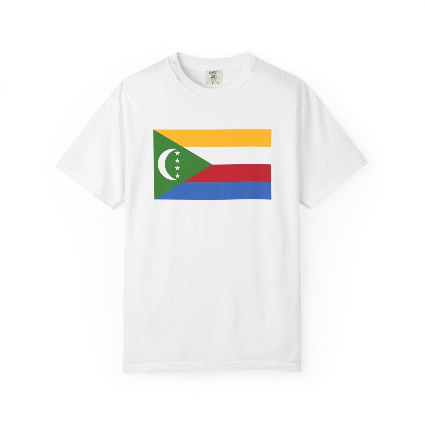 Comoros Flag T Shirt | Comorian Heritage Shirt S-4XL | Rep Ya Flag