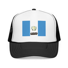 Guatemala Flag Foam Trucker Hat | Guatemalan Pride Snapback Cap | Rep Ya Flag
