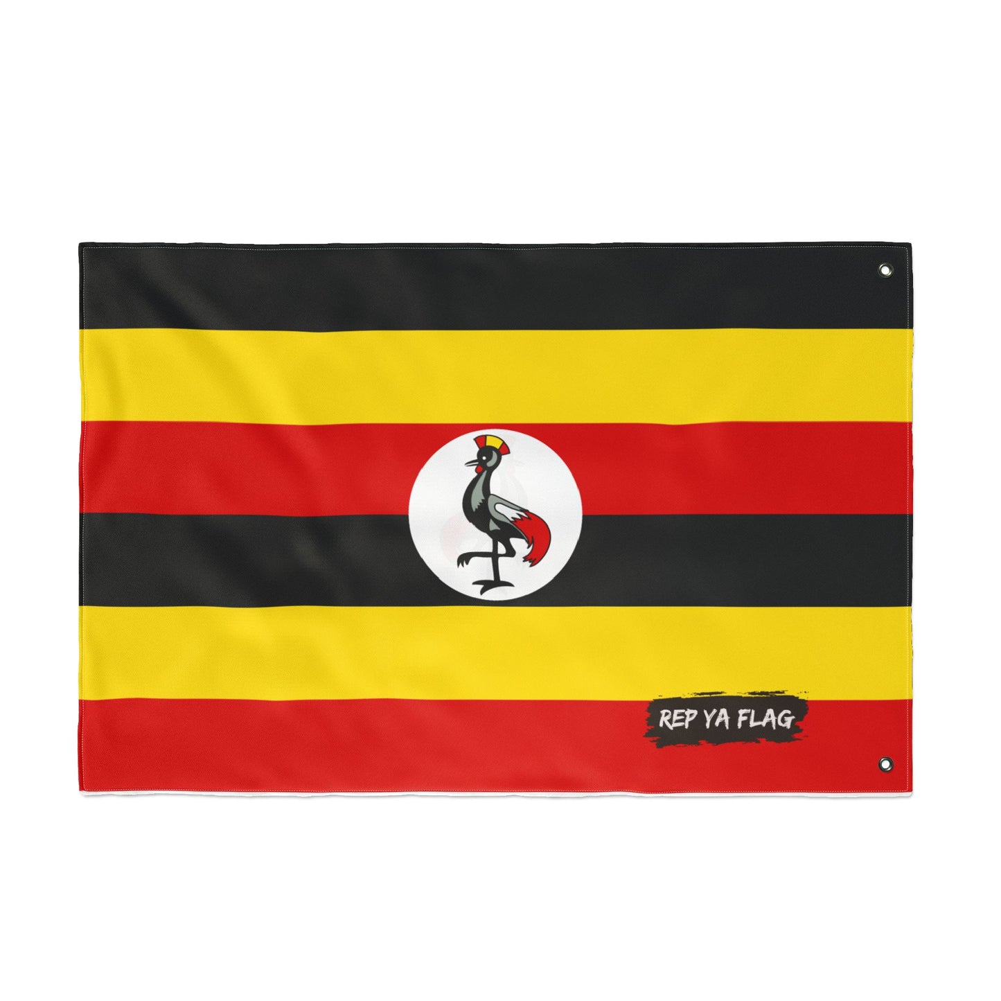 Uganda Flag Double Sided Flag, Outdoor Garden Banner | Country Flag