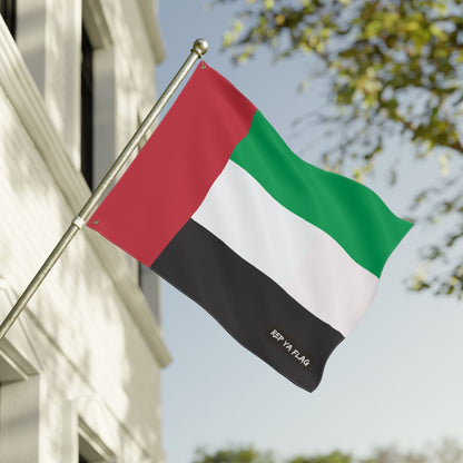 UAE Flag Double Sided Flag, Outdoor Garden Banner | Country Flag
