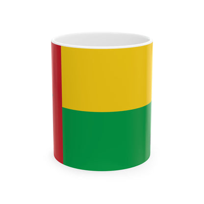 Guinea-Bissau Flag Coffee Tea Mug 11oz 15oz | Rep Ya Flag Ceramic Mug