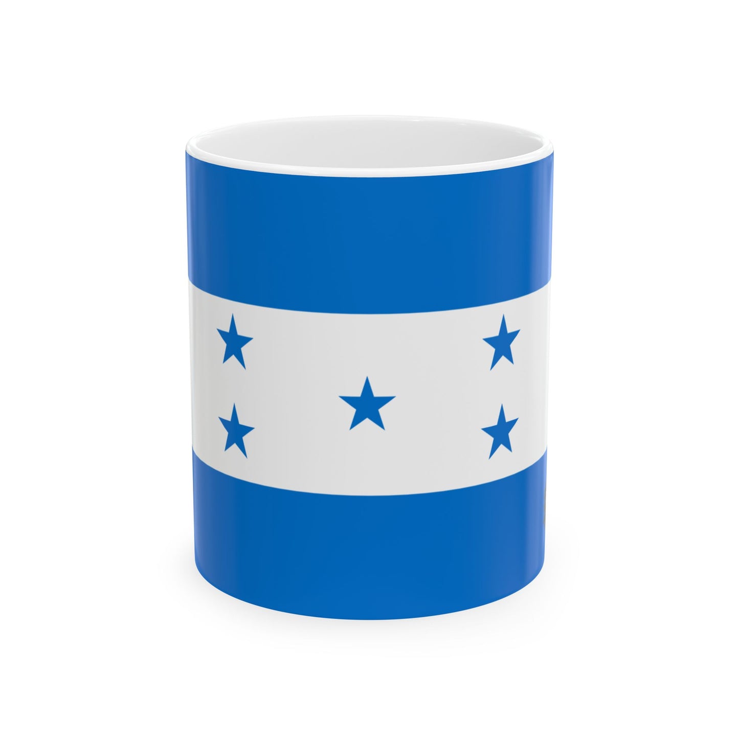 Honduras Flag Coffee Tea Mug 11oz 15oz | Rep Ya Flag Ceramic Mug
