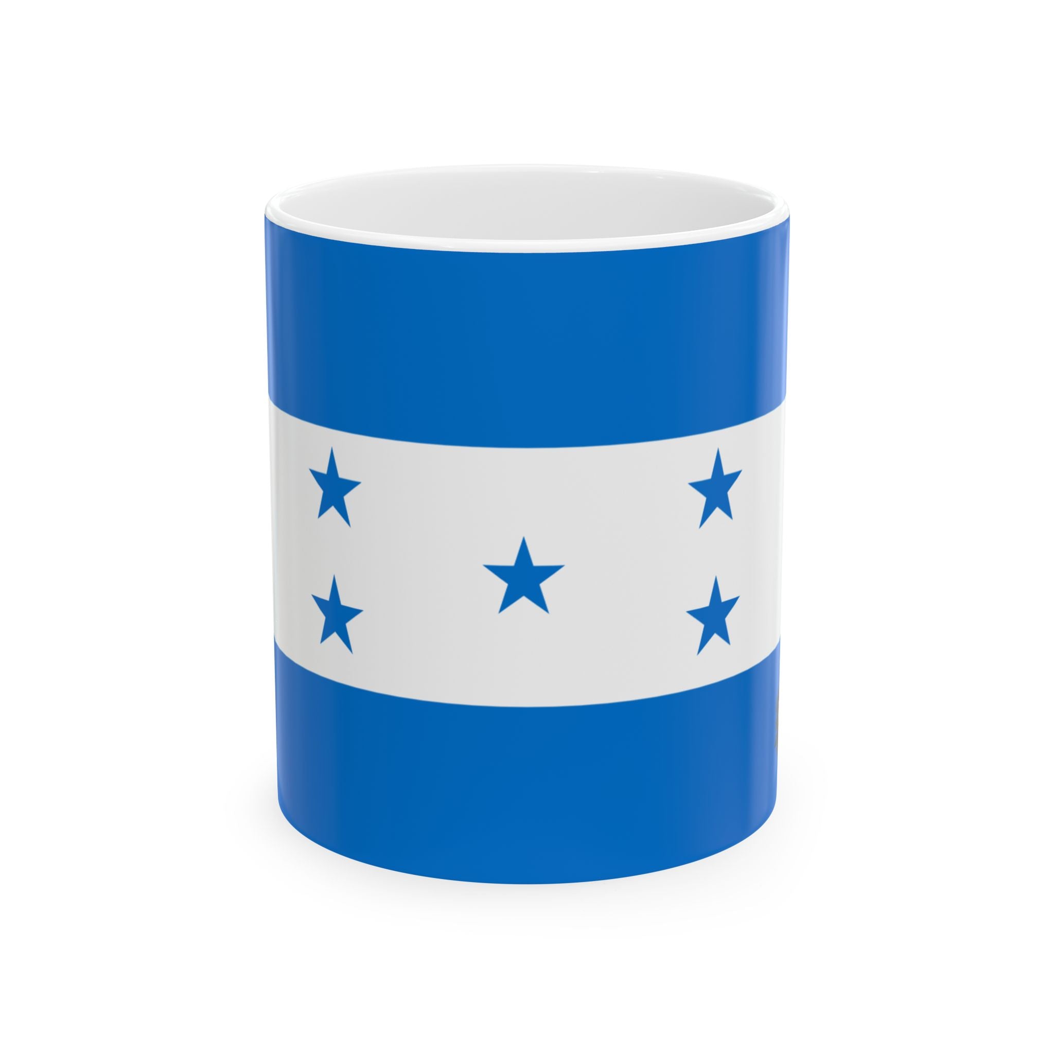 Honduras Flag Coffee Tea Mug 11oz 15oz | Rep Ya Flag Ceramic Mug