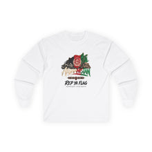 Afghan Pride Long Sleeve Tee — "Rep Ya Flag" Graphic