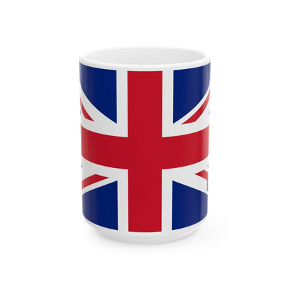 United Kingdom Flag Coffee Tea Mug 11oz 15oz | Rep Ya Flag Ceramic Mug