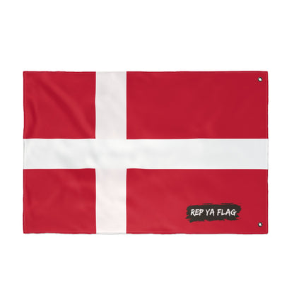 Denmark Flag Garden Banner | Double Sided Outdoor Flag | Rep Ya Flag