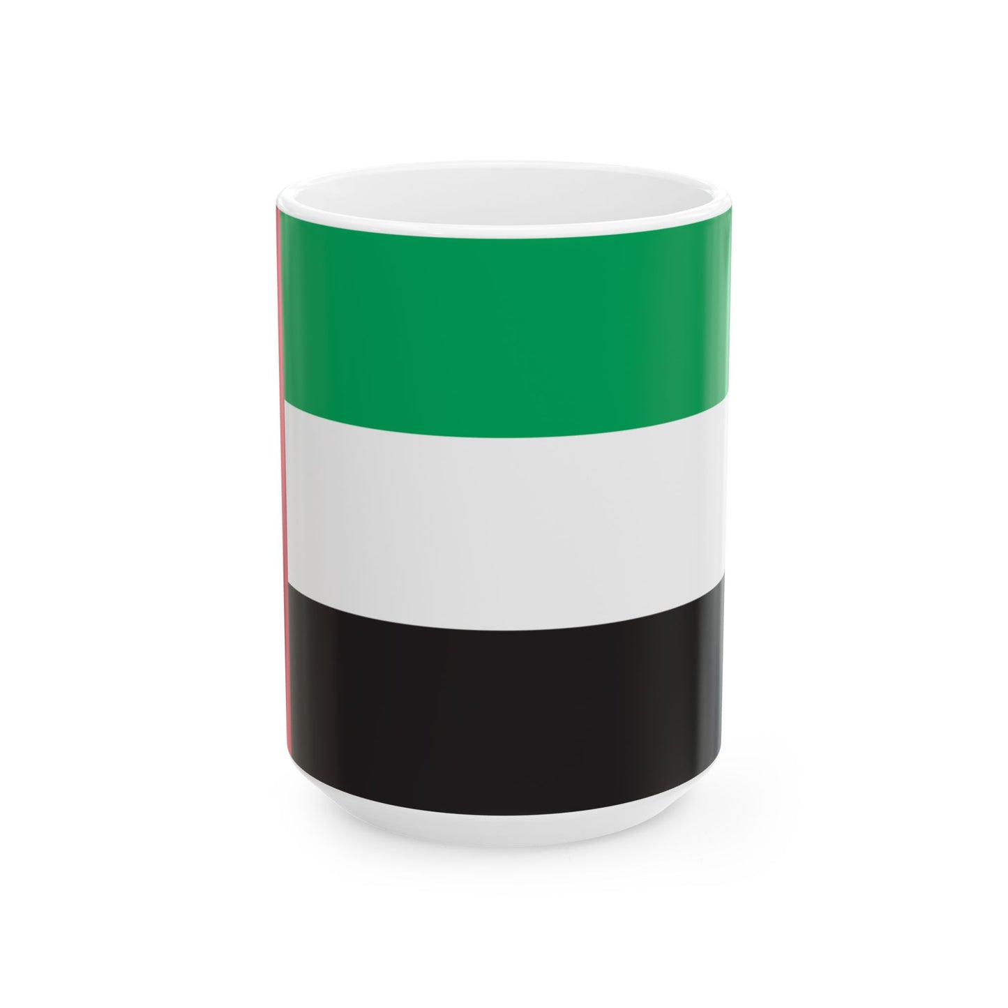 United Arab Emirates Flag Coffee Tea Mug 11oz 15oz | Rep Ya Flag Ceramic Mug