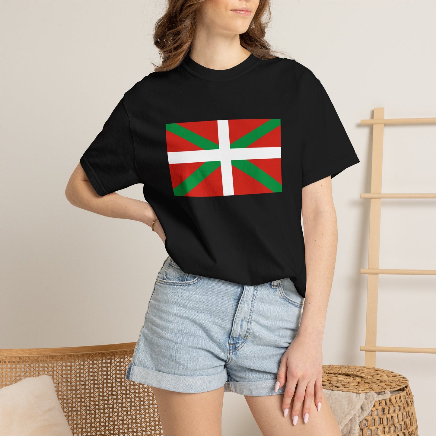 Basque Flag T Shirt | Basque Heritage Shirt S–4XL | Rep Ya Flag