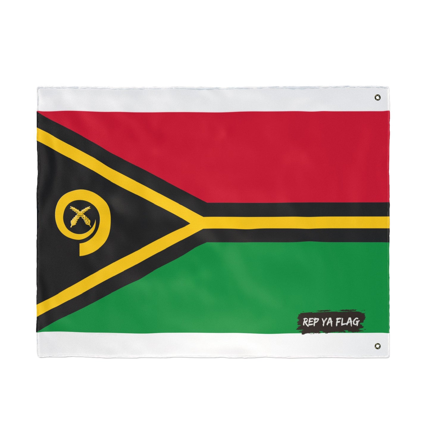 Vanuatu Flag Double Sided Flag, Outdoor Garden Banner | Country Flag