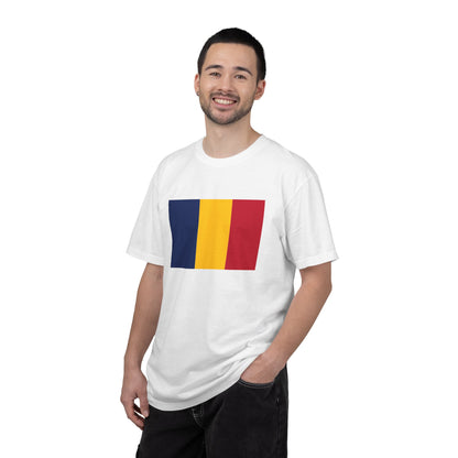 Chad Flag T Shirt | Chadian Heritage Shirt S-4XL | Rep Ya Flag