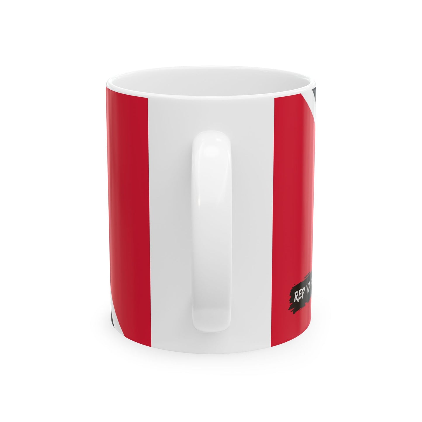 Trinidad and Tobago Flag Coffee Tea Mug 11oz 15oz | Rep Ya Flag Ceramic Mug