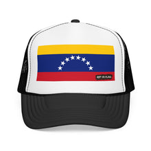 Venezuela Flag Foam Trucker Hat | Rep Ya Flag design