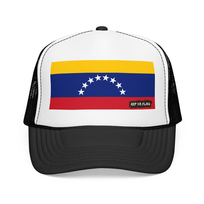 Venezuela Flag Foam Trucker Hat | Rep Ya Flag design