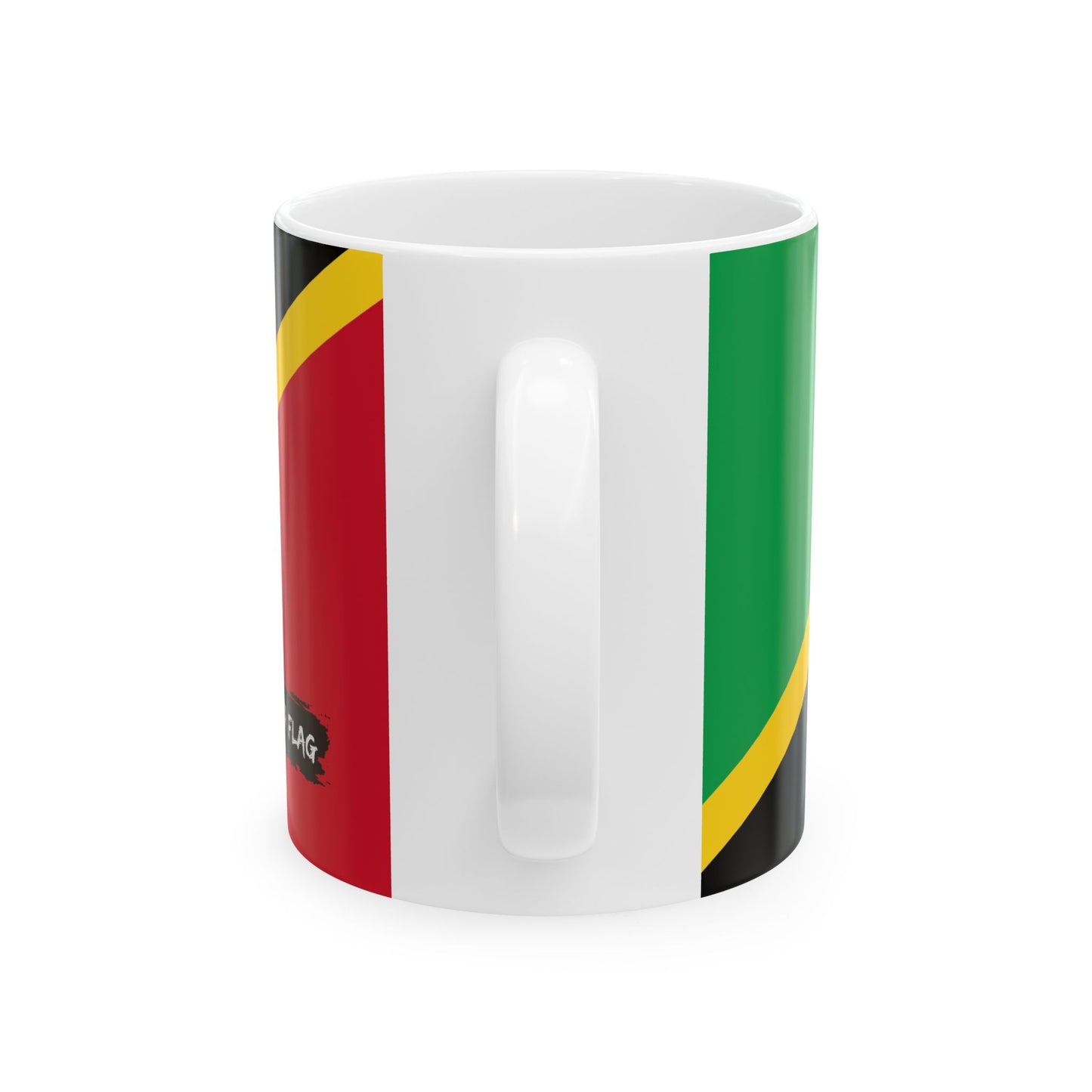 Saint Kitts and Nevis Flag Coffee Tea Mug 11oz 15oz | Rep Ya Flag Ceramic Mug