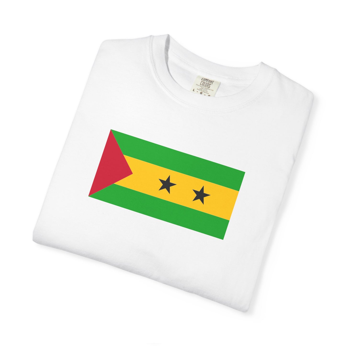 São Tomé and Príncipe Flag T Shirt | São Toméan Heritage Shirt S–4XL | Rep Ya Flag