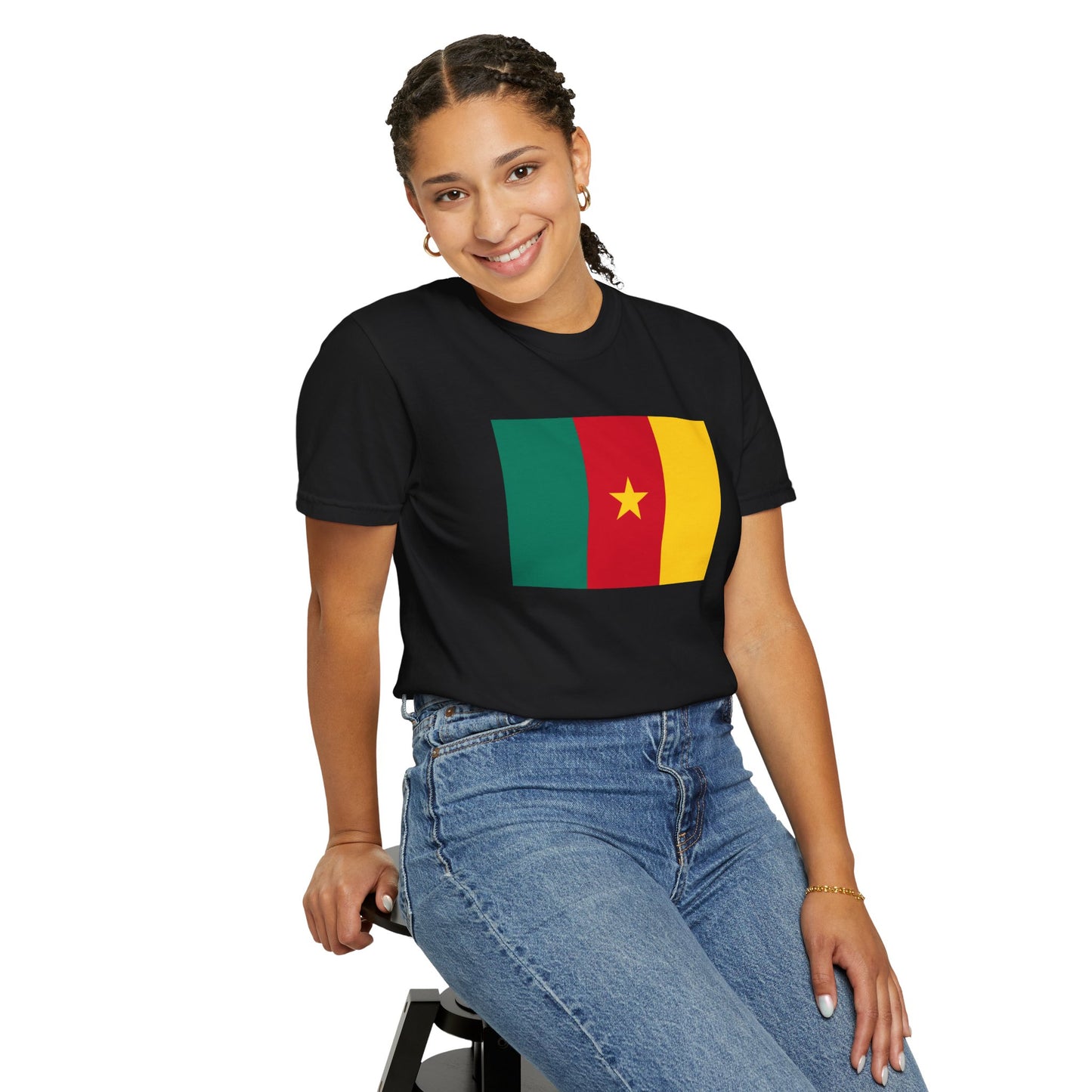 Cameroon Flag T Shirt | Cameroonian Heritage Shirt S-4XL | Rep Ya Flag