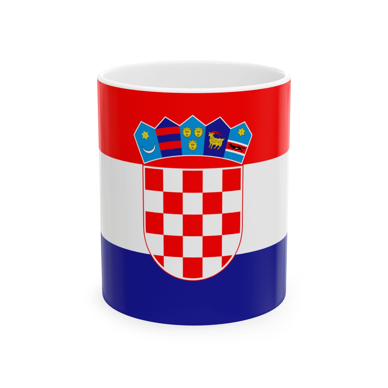 Croatia Flag Coffee Tea Mug 11oz 15oz | Croatian Heritage Mug | Rep Ya Flag