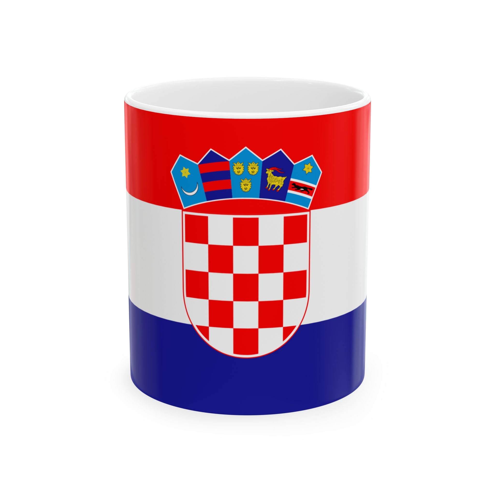 Croatia Flag Coffee Tea Mug 11oz 15oz | Croatian Heritage Mug | Rep Ya Flag