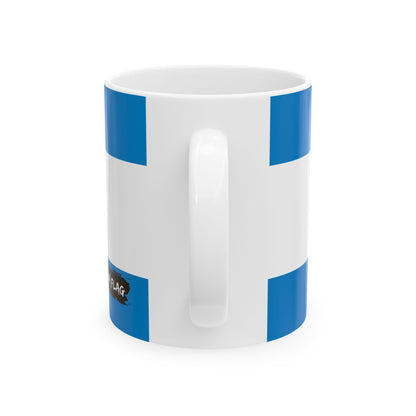 Nicaragua Flag Coffee Tea Mug 11oz 15oz | Rep Ya Flag Ceramic Mug