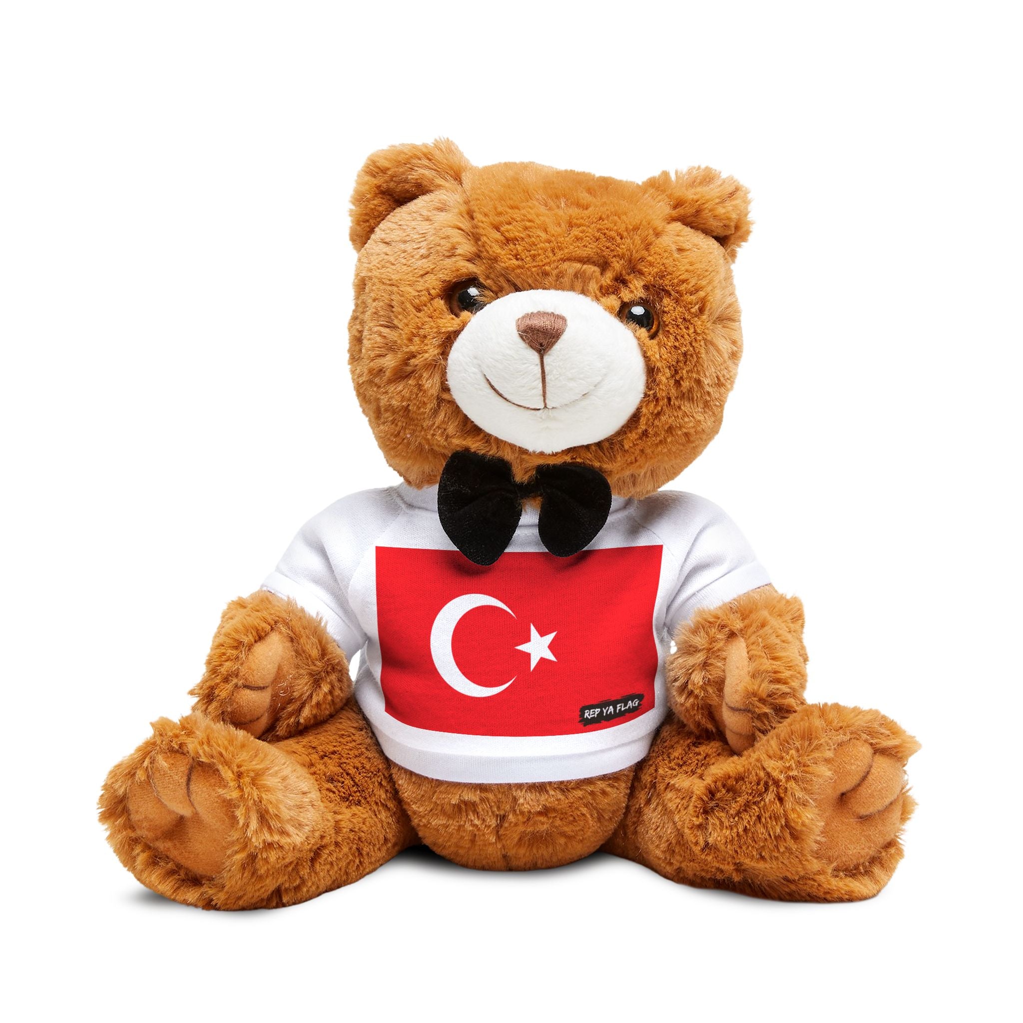 Turkey Teddy Bear | Turkey Flag Plush | Turkish Gift | Cultural Stuffed Animal | Heritage Keepsake Bear
