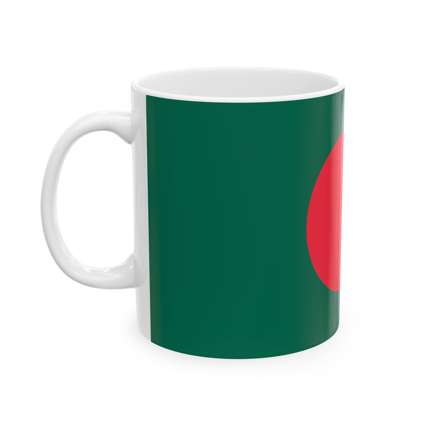 Bangladesh Flag Coffee Mug | Bangladeshi Pride Ceramic Tea Mug 11oz & 15oz | Rep Ya Flag