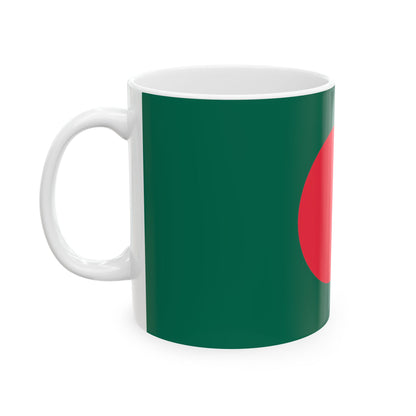 Bangladesh Flag Coffee Mug | Bangladeshi Pride Ceramic Tea Mug 11oz & 15oz | Rep Ya Flag