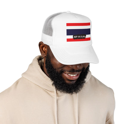 Thailand Flag Foam Trucker Hat | Rep Ya Flag design