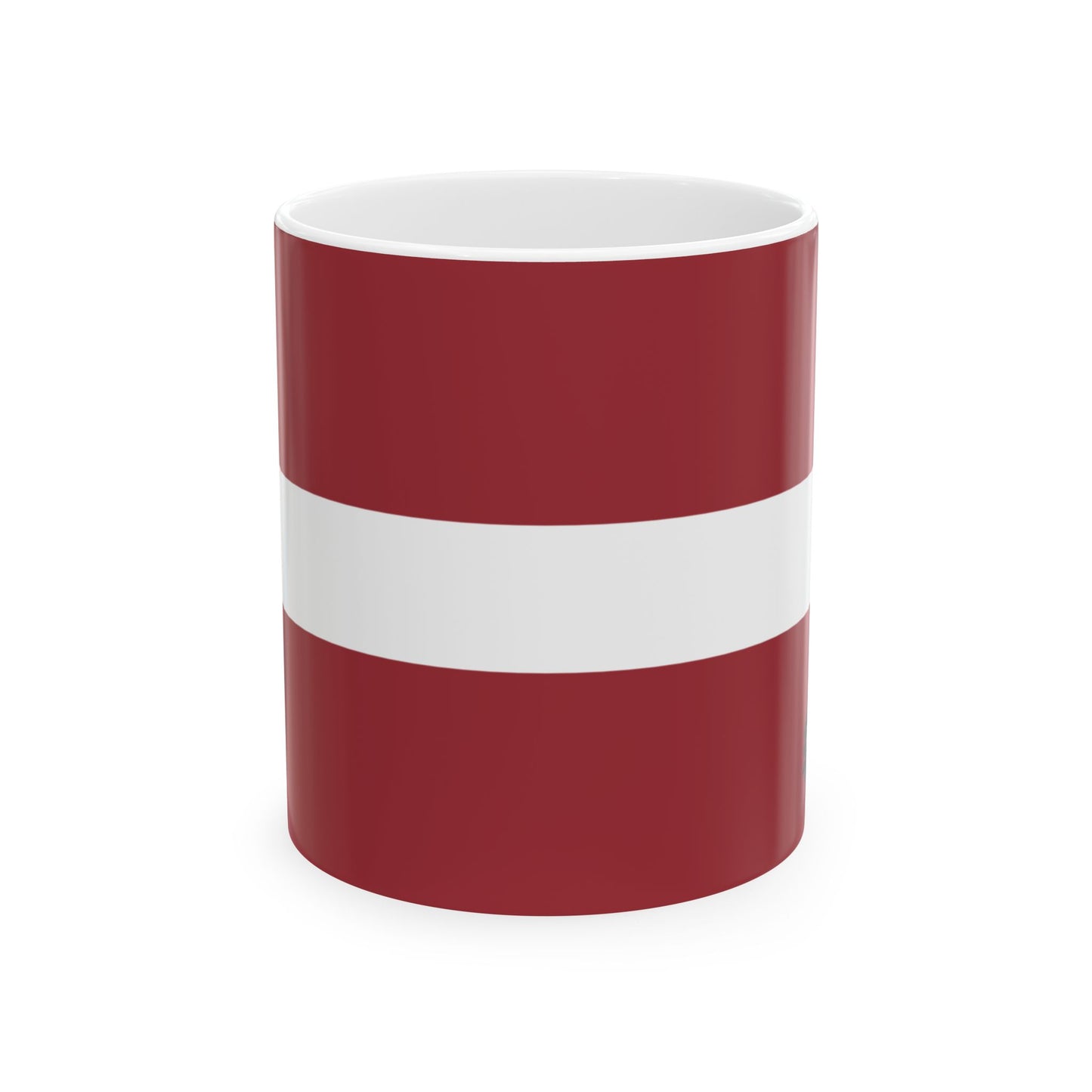 Latvia Flag Coffee Tea Mug 11oz 15oz | Rep Ya Flag Ceramic Mug