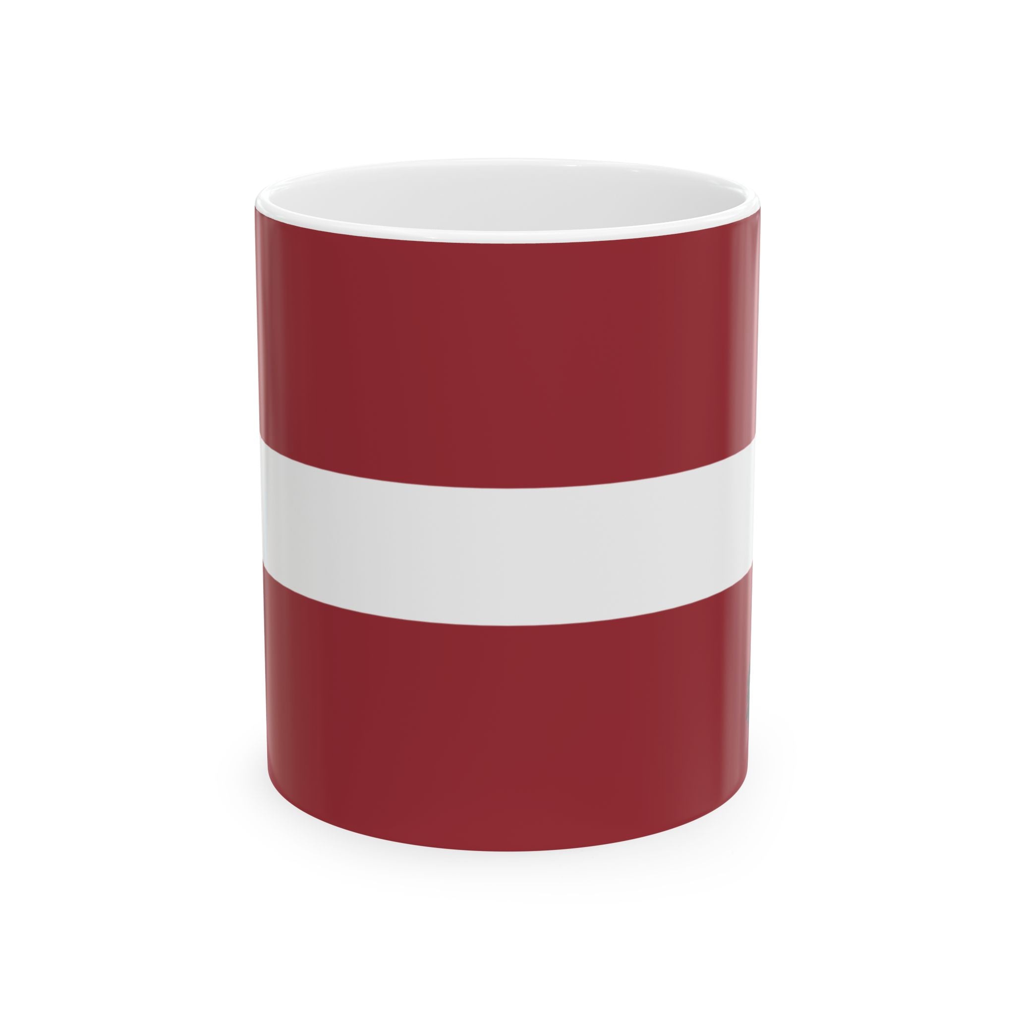 Latvia Flag Coffee Tea Mug 11oz 15oz | Rep Ya Flag Ceramic Mug