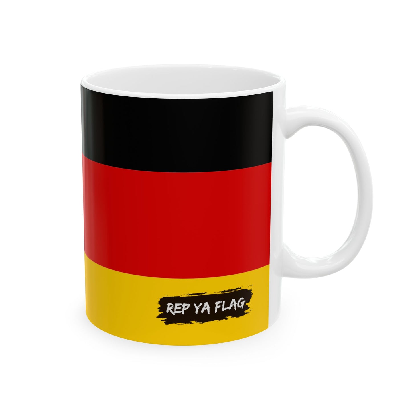 Germany Flag Coffee Tea Mug 11oz 15oz | Rep Ya Flag Ceramic Mug
