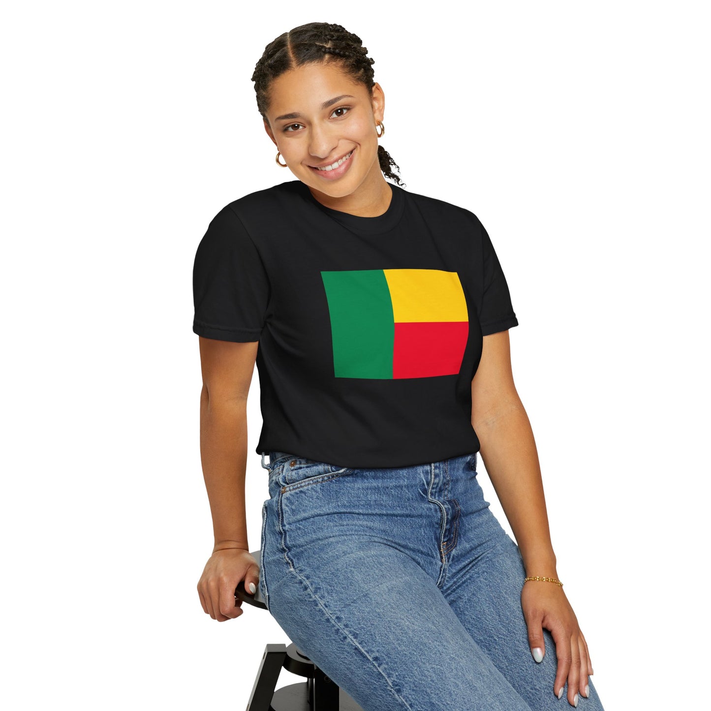Benin Flag T Shirt | Beninese Heritage Shirt S-4XL | Rep Ya Flag