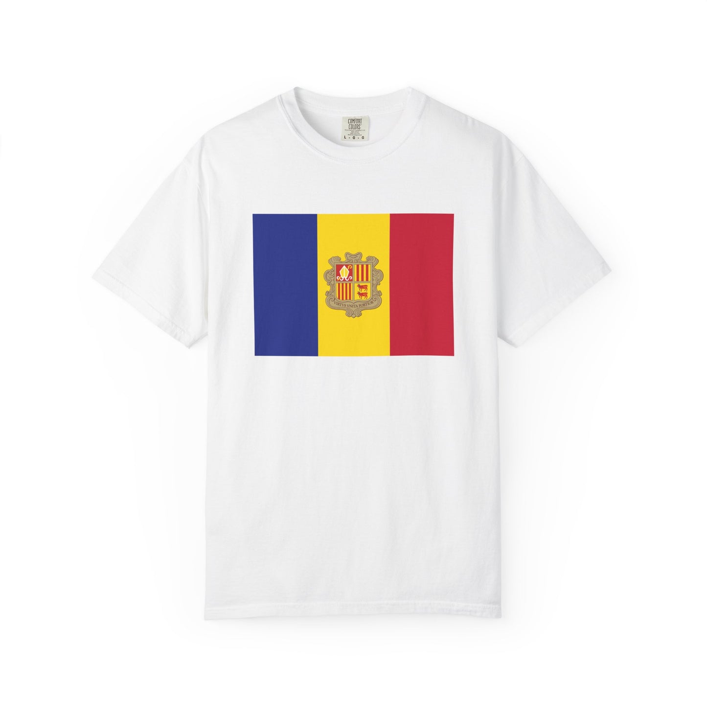 Andorra Flag T Shirt | Andorran Shirt S-4XL | Rep Ya Flag