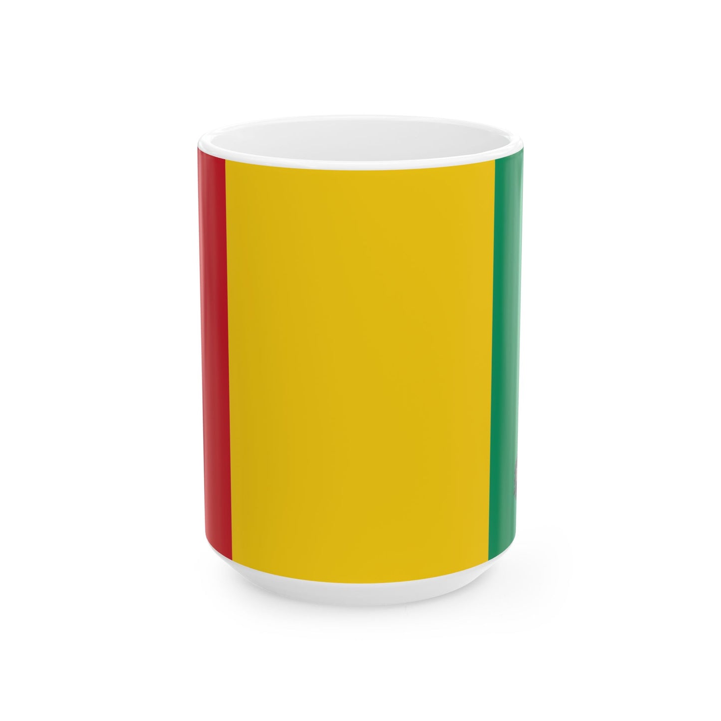 Guinea Flag Coffee Tea Mug 11oz 15oz | Rep Ya Flag Ceramic Mug