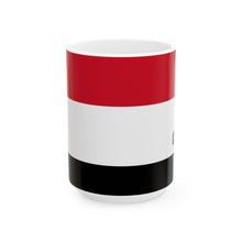 Yemen Flag Mug Ceramic Coffee Cup | 11oz 15oz | Rep Ya Flag