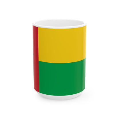 Guinea-Bissau Flag Coffee Tea Mug 11oz 15oz | Rep Ya Flag Ceramic Mug