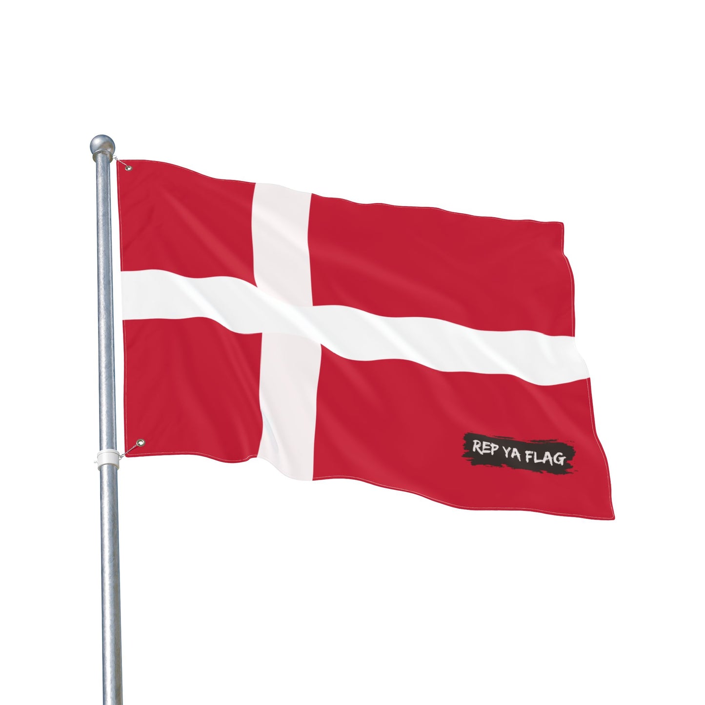Denmark Flag Garden Banner | Double Sided Outdoor Flag | Rep Ya Flag