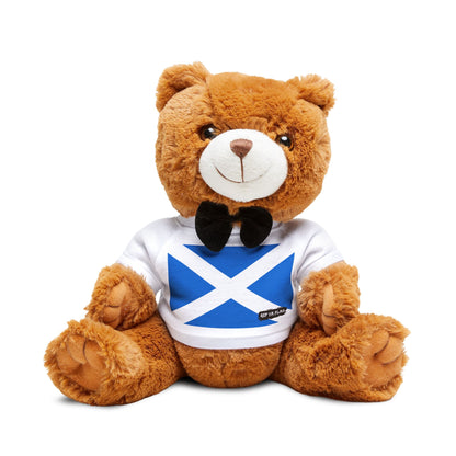 Scotland Flag Teddy Bear | Scottish Plush Gift | Scotland Heritage Bear | Scottish Baby Gift | Cultural Keepsake Stuffed Animal